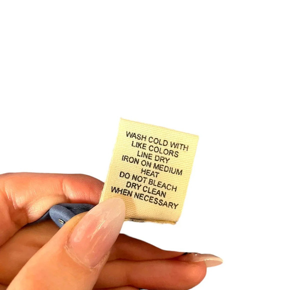 Marvin Ruby Frankie Midi‎ Button Front Dress in Lake Blue Size XS - Picture 9 of 9